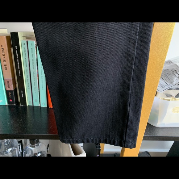 Balenciaga 20SS Black Straight Leg Jeans Size 21 - Picture 3 of 8